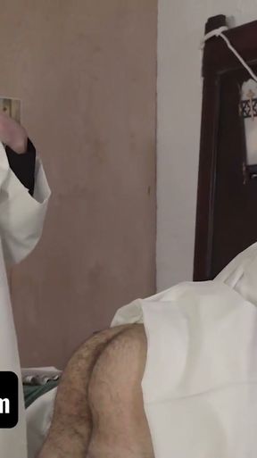 YesFather - Cute Catholic Boy Gets Bareback Fucked And Breeded During Ceremony By Kinky Priest   Clip 3