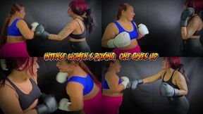 Intense Women s Boxing One Gives Up - Holly - Agatha