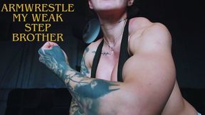 DOMINATING MY WEAK STEP-BROTHER