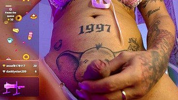 TS Angelique Monroe - Webcam show