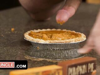 I Catch My Stepdad Screwing the Pie, So That guy Bangs My Aperture Previous to the Party