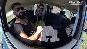 regina gold takes a ride in the car (1080)