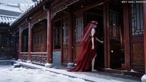 Third episode of the "White-haired Beauty" series is here! Absolutely to make you lose control, get extremely, AI-generated