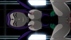 Teen Titans Robin cheats on Starfire with Raven