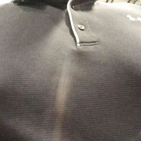 Hard Nipples At Work