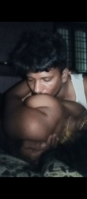 Indian wife amature big boobs kissing