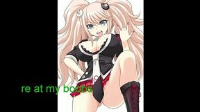 Junko Enoshima Anime Chick Fucks Hard In Cartoony Danganronpa Action