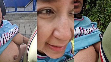 Madura Venezolana Frota Sus Tetas