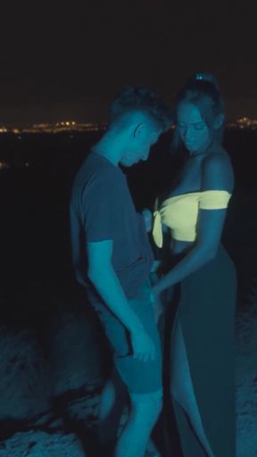The Bang of His Life in the Middle of the Mountain with This Amazing Busty Woman