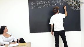 Rebel Student Tries to Seduce Me and I Give Him a Sex Lesson