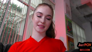 Clip anal POV cu o amatoră Hazel Moore futută anal