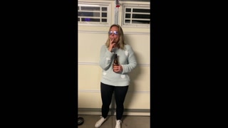 Mel Luvs Smoking in the garage. PAWG MILF in yoga pants LUVS to smoke.