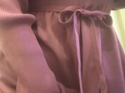 電車で知らないおじさんに触られて　ムズムズが止まらず我慢出来ずにお家でオナニー