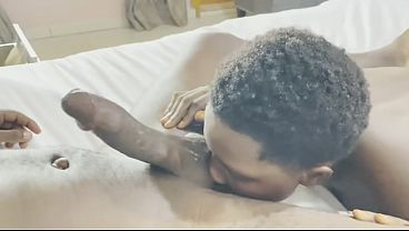 Sexy African teen loves her neighbor&rsquo_s big dick