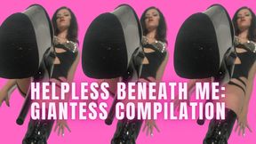 Helpless Beneath Me - Giantess Compilation