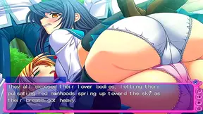 Voluptuous Anime Vixens Heat Up Forest Threesome Encounter