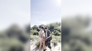 molten fellows having joy outdoors