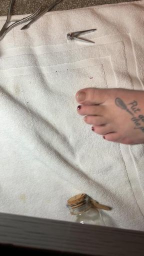Pedi & clippings