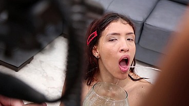Behind the scenes. HELEN STAR, LUCY MENDEZ, GEMMA LEONE + pissing. LTP103
