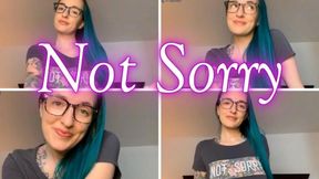 Not Sorry MP4