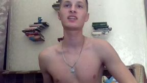 Twinky Model Shows Off His Ass and Fingers His Hole