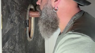 Young, First-Timer Stud Gets Milked at Gloryhole