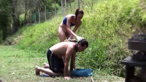 Stifling on Water Outdoors