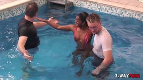 3 Way Porn - Jasmine Webb Get Both Of Her Holes Filled with Big Cock