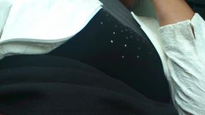 Soaked & Horny - I Finger Myself Hard While My Husband Drives!