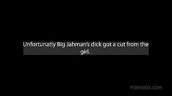 Brazilian blonde cutie, Russah Hard anally fucked by the biggest cock in Brazil, Big Jahman (Anal, ATM, 1on1, monster coc ...