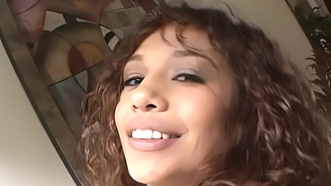 Destiny Summers's Tight Twat Sticks To The Black Dick That Is Fucking Her