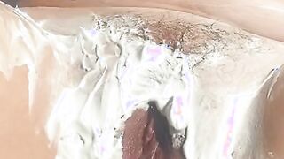 PULSaTiNg vagina. DRIPPING VAGINA close up. :) Squirting O-o-o ORGASM