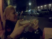 Crazy Night in BERLIN. Real 3Some Sextape with Italian Fan and Axel Truu