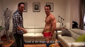 Maskurbate JACKED Str8 French Dudes Never B4 Seen BTS Footage!