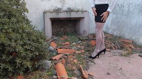 Femboy Crossdresser mastrubation