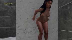 cute 3d girl is a gloryhole fiend