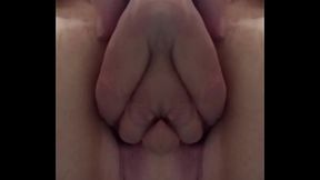 Mirranuz M88 20250704 Risky Sex as Neighbor helps spouse in den as I jerk in next room to ORGASM using her Pink Thong QUAD ART