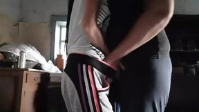 Abandoned house lesbian babes masturbate together and spunk