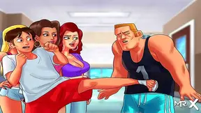 Summer Nights: Steamy Blowjob Fun with a Horny Animated Cutie