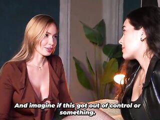 Lesbian Sex - Lesbian Stepdaughter Ends Up Enjoying a Great Screwing with Her Busty Stepmother