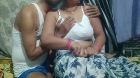 Hot Rhea's big tits squeezed and warmed up and fucked