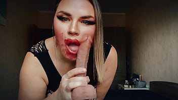 Russian Slut MILF Want Many Big Dicks in All Her Holes