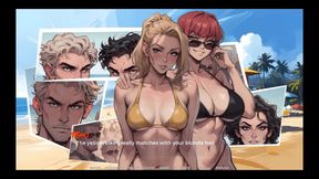 My New Girlfriend Taboo Hentai Game Ep.25 Tiny Bikini for Huge Step Sis Ass!