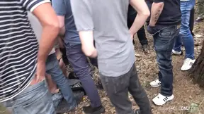 German Amish sluts suck and get creampied by multiple men