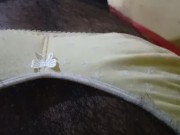 Sri lankan hairy boy were bra , leggin and tight short