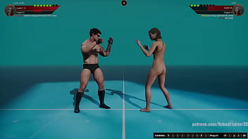 Lord Jerle VS Linn (Naked Fighter 3D)