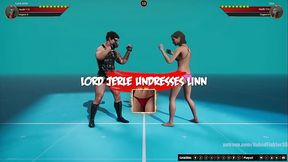 Lord Jerle VS Linn (Naked Fighter 3D)