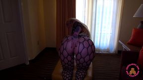 big butt pawg alexis andrews first interracial pov scence