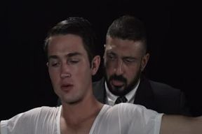 Buff Bearded Priest Barebacks A lad's aperture