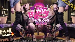 offered to a good cock for her birthday. vanessabitchx part1